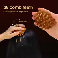 Wooden Scalp Massage Comb – Sandalwood Guasha Tool™